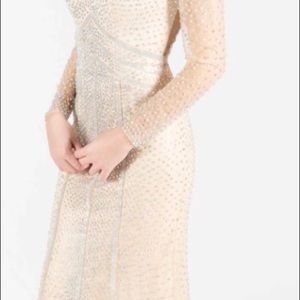 Jasz Couture formal rhinestone dress